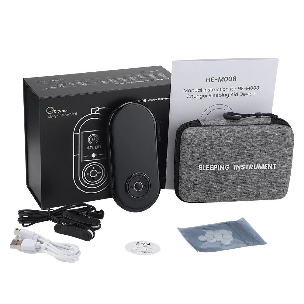 Clip Auricular CES para Dormir | Antiansiedad, Antiestrés y Alivio del Insomnio