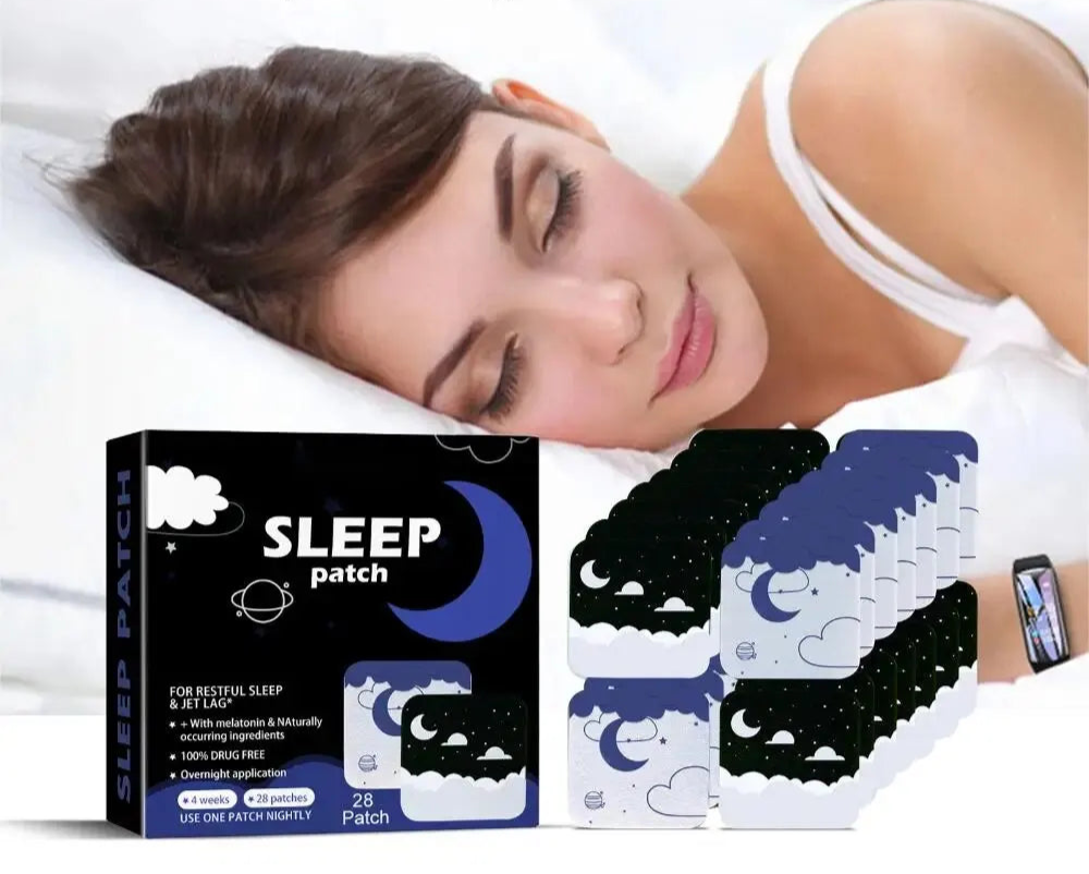 Parche para Dormir con Melatonina – Mejora el Sueño y Reduce la Ansiedad